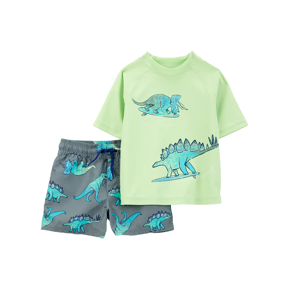Maillot de Bain 2 Pièces Anti-UV Garçon Carter's - Dinosaure