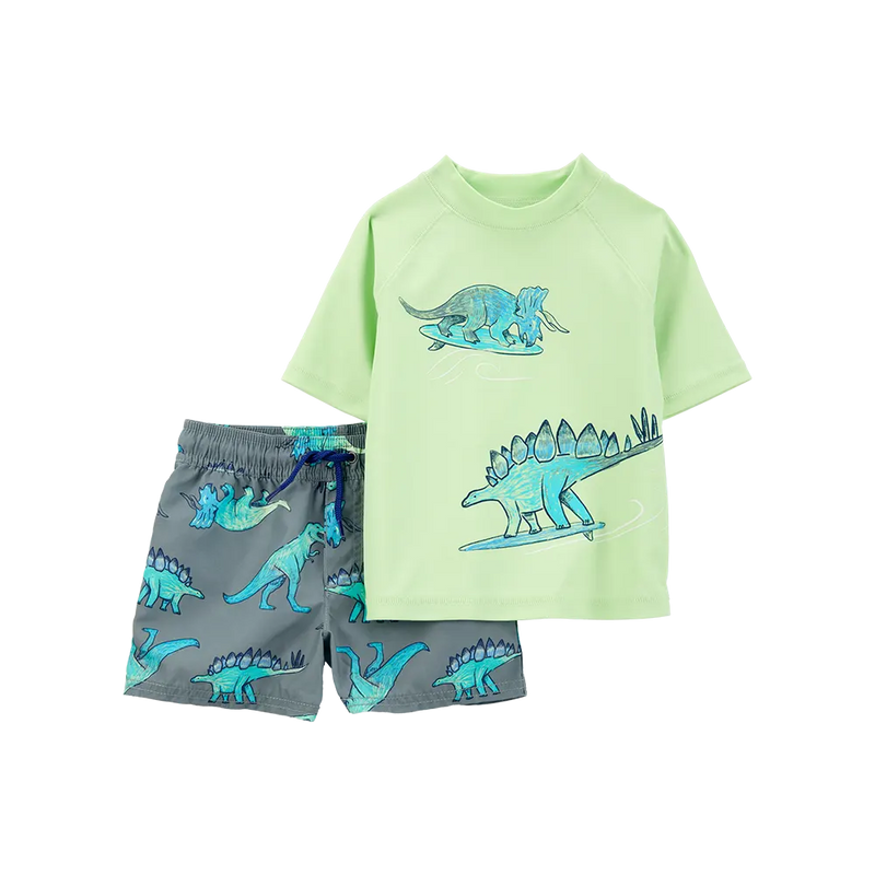 Maillot de Bain 2 Pièces Anti-UV Garçon Carter's - Dinosaure