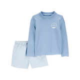 Ensemble maillot de bain anti-UV 2 pièces garçon