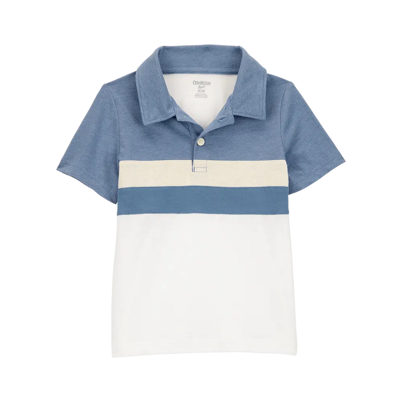 Polo à Manches Courtes Garçon OshKosh - Color Block
