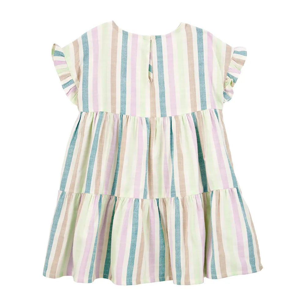 Robe Étagée Rayée Carter's - Multi