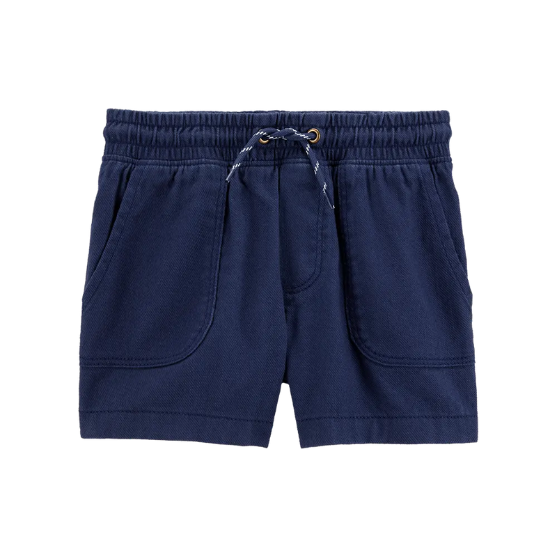 Short en Sergé à Enfiler Garçon Carter's - Bleu Marine