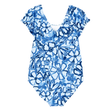 Maillot de bain 1 pièce floral pour fille