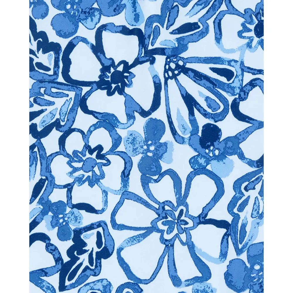 Maillot de bain 1 pièce floral pour fille