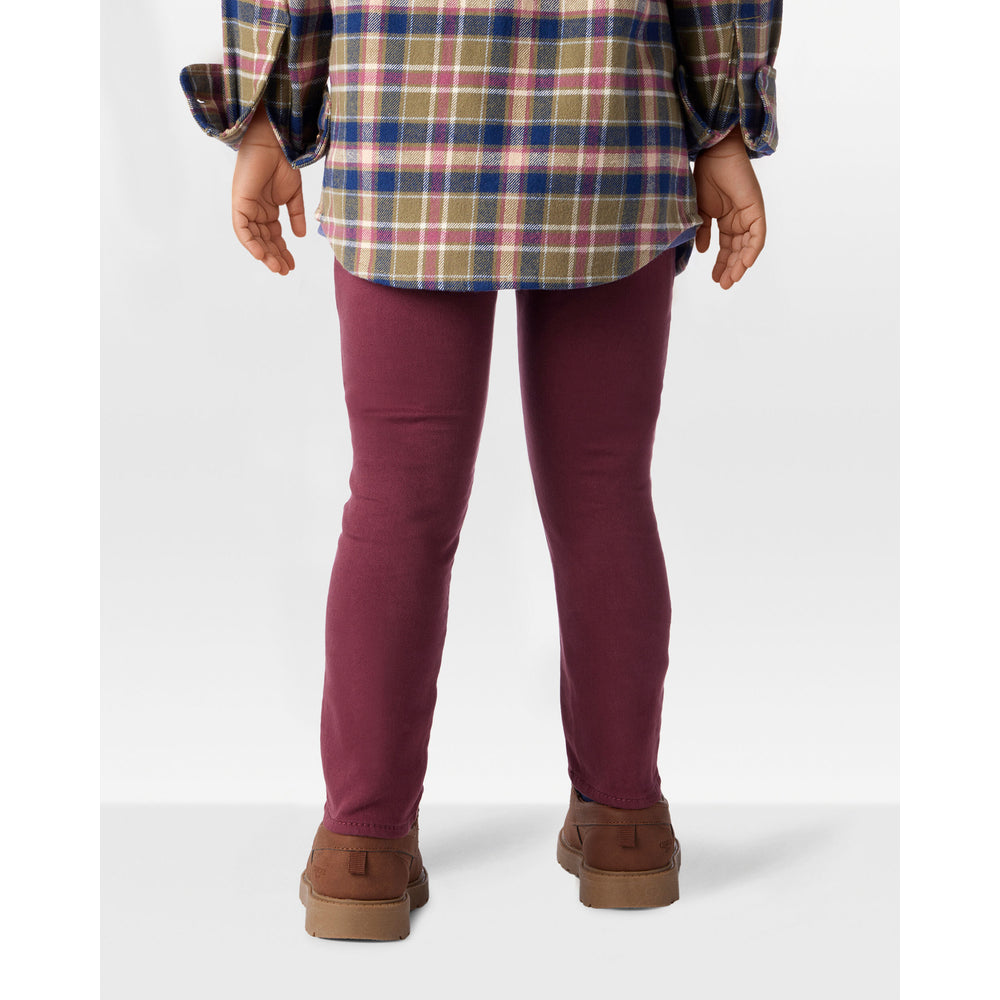 Pantalon à Enfiler en Coton Garçon OshKosh - Bordeaux