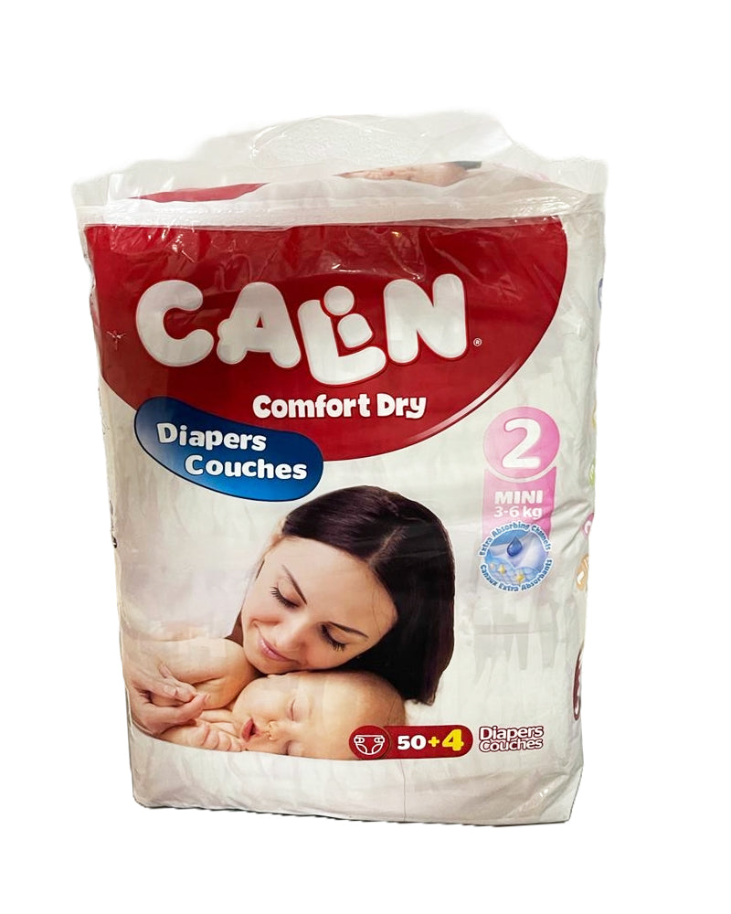 Calin Couches bébé Taille 2 - 50 Unités + 4 Gratuits