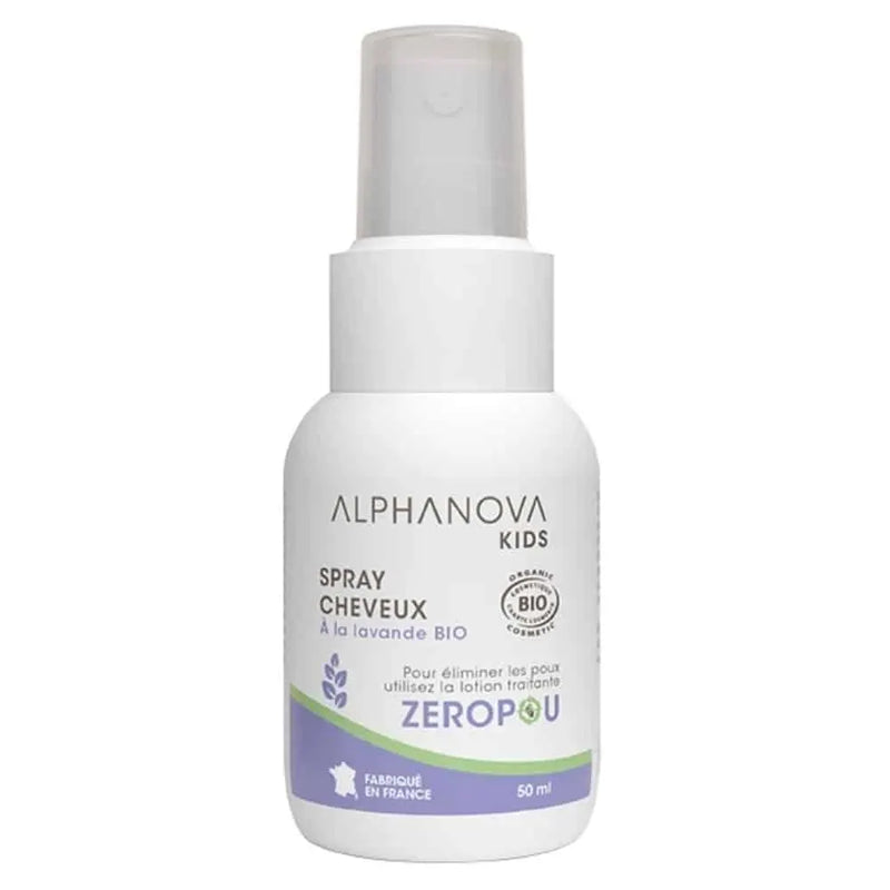 Alphanova Kids Laca para el cabello Lavanda