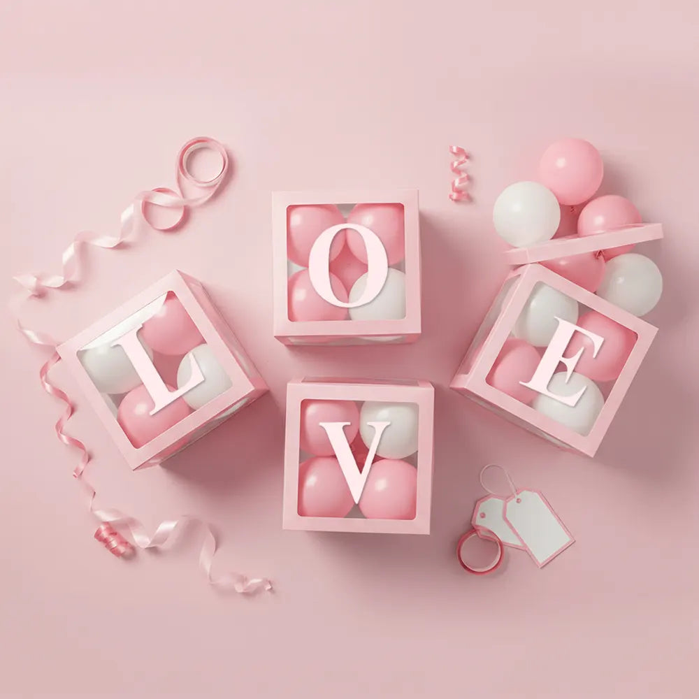 Lettre LOVE Rose – 13cm