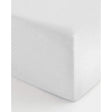 Bambidou Drap Housse Blanc 90x200 cm