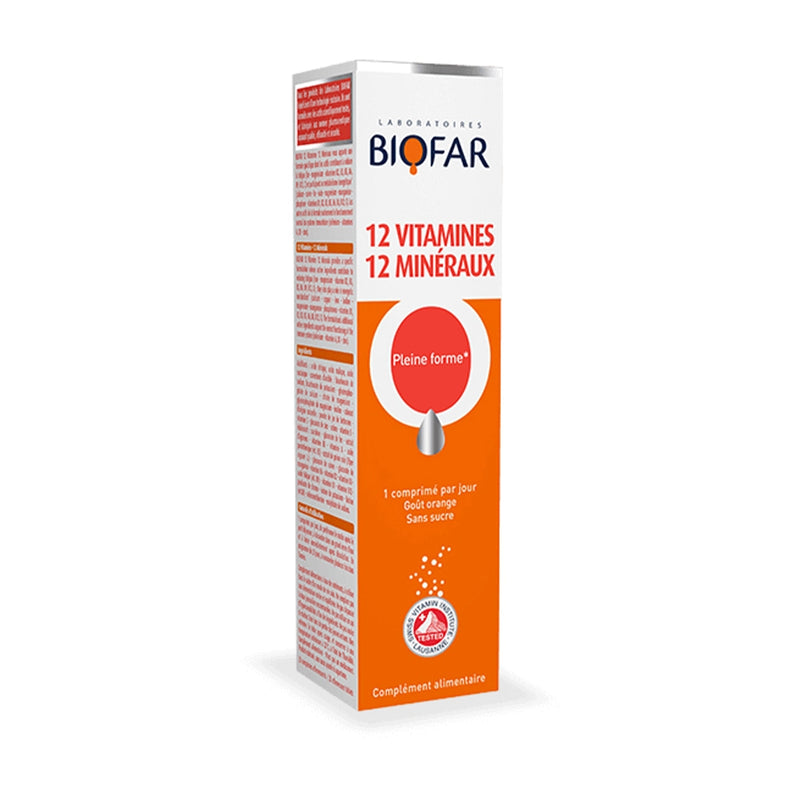 Biofar 12 vitamina 20 cápsulas