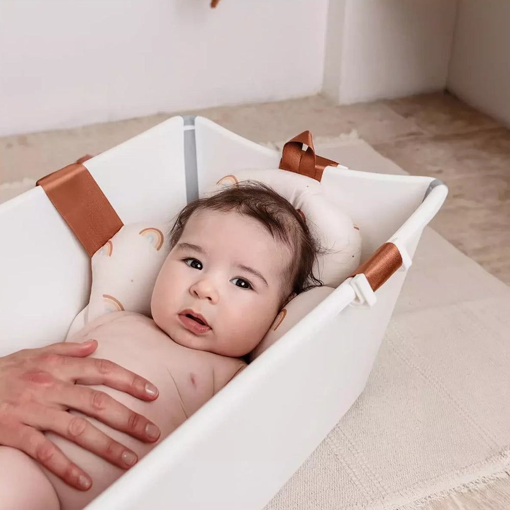 Candide Coussin de Bain Bébé - Arc-en-Ciel