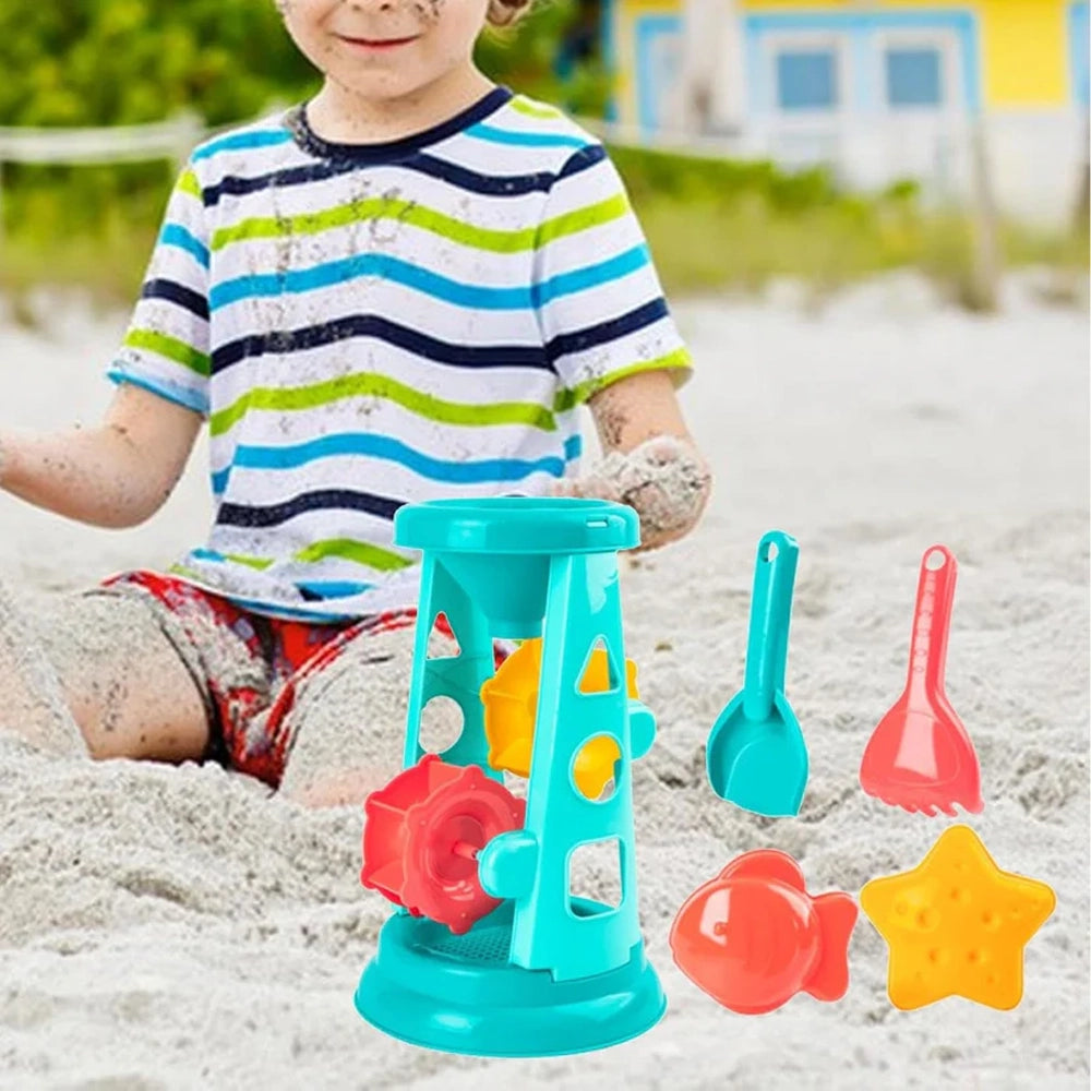 Ensemble de Jouets de Plage ( Couleur Aléatoire ) – 5 Pièces