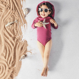 Shems Kids Combinaison Anti-UV Raiponce - Rose