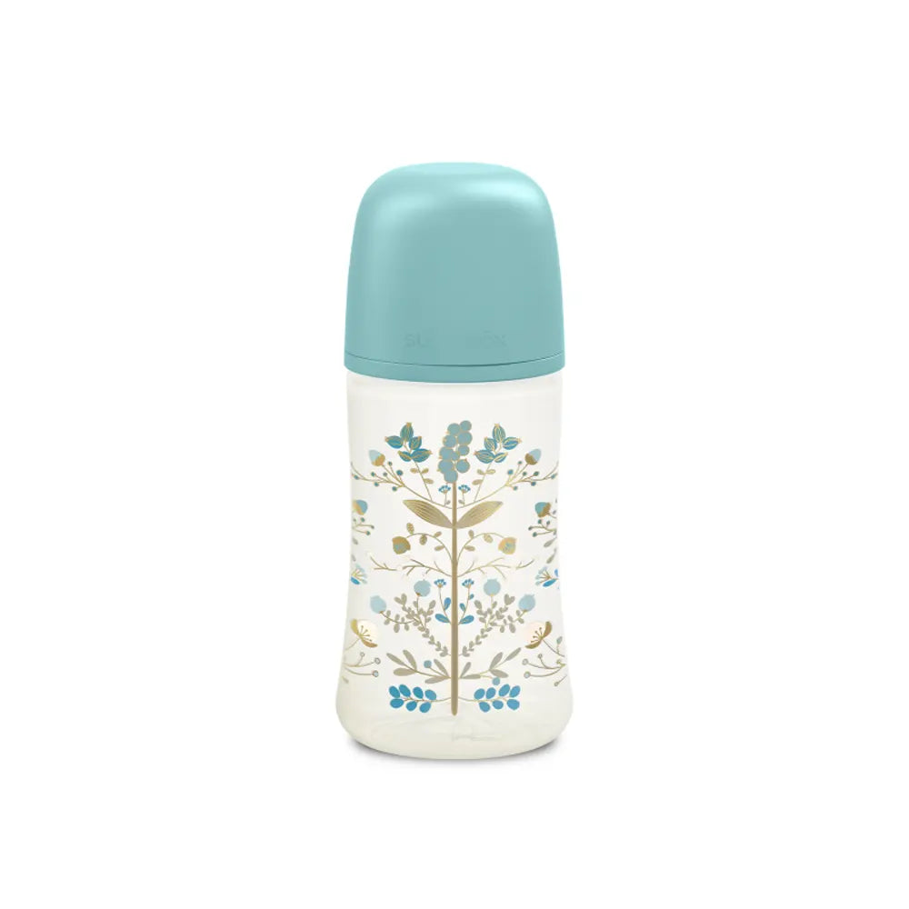 Suavinex Biberon SX Pro Débit Moyen Édition Or Bleu - 270ml