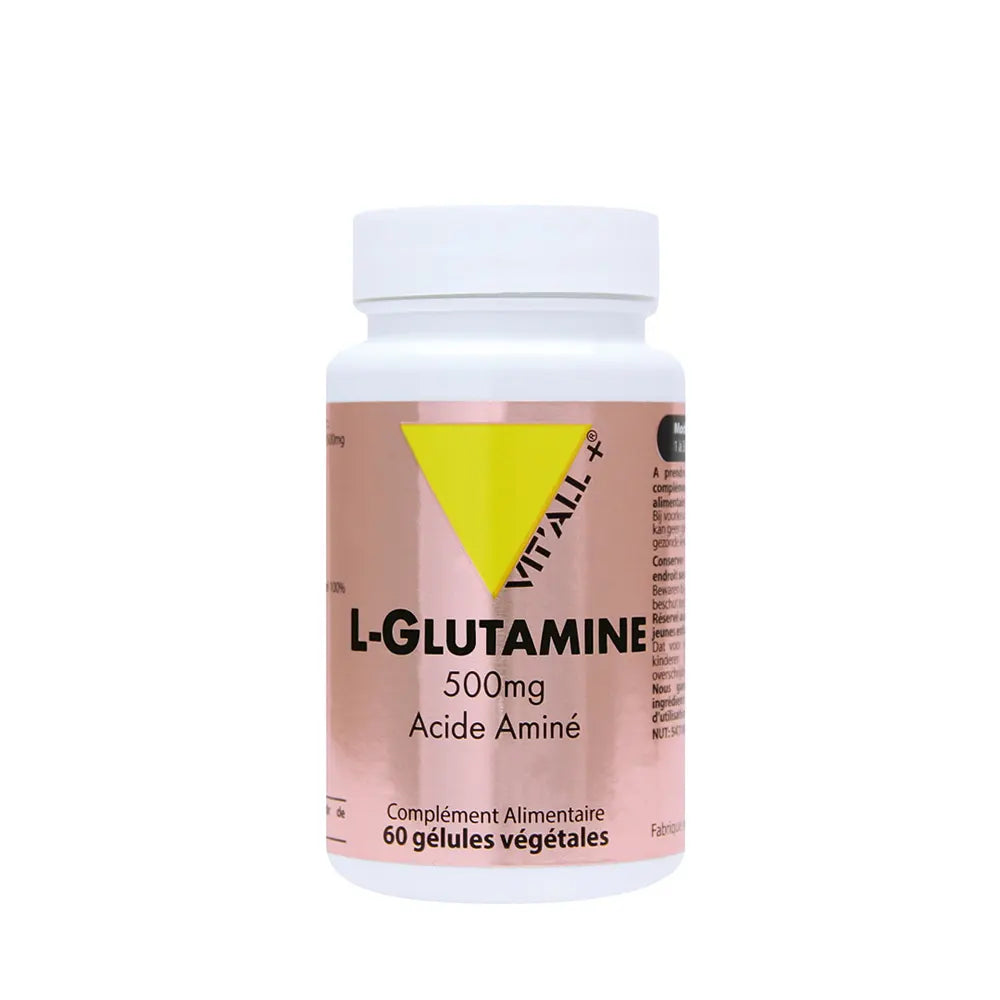 Vit'All+ L-Glutamina 500 mg - 60 Cápsulas