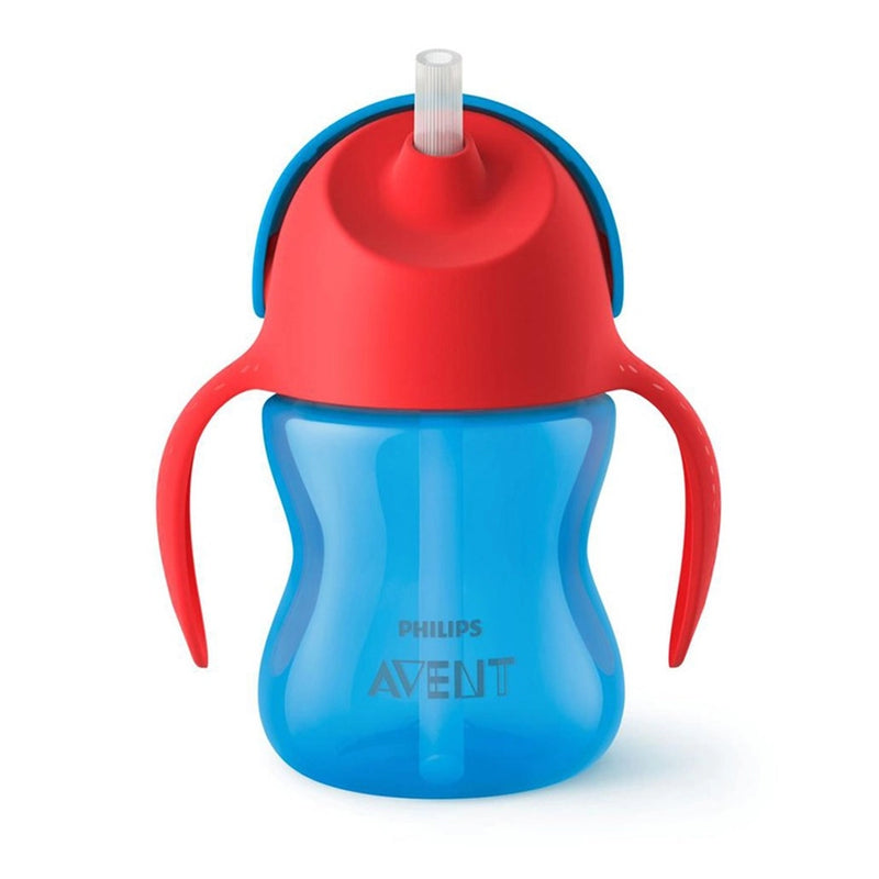 Avent New Straw Cup +9m Boy - 200ml