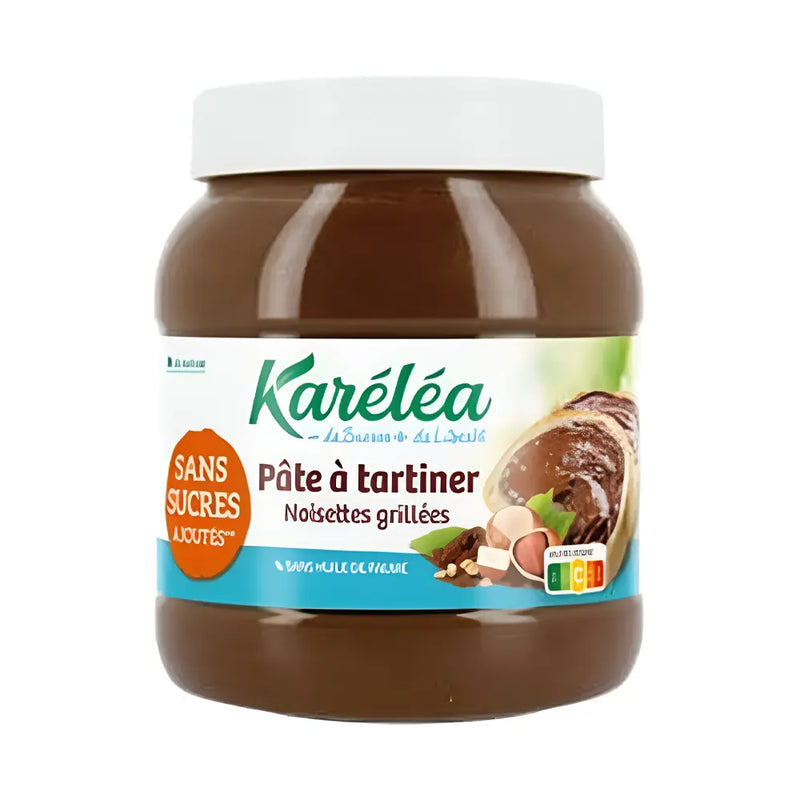 Karéléa Hazelnut & Cocoa Spread No Added Sugar - 750g