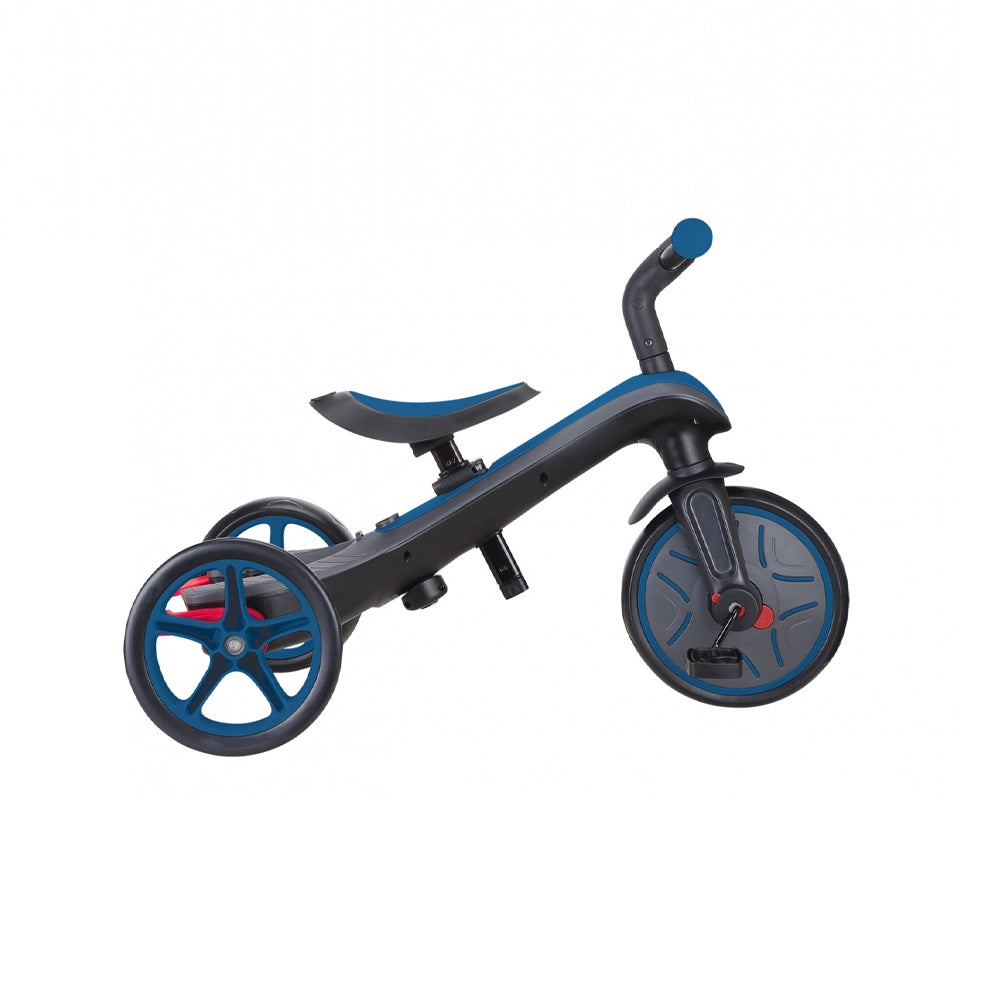 Globber Tricycle Explorer 4 in 1 - Bleu Royal - 10M+