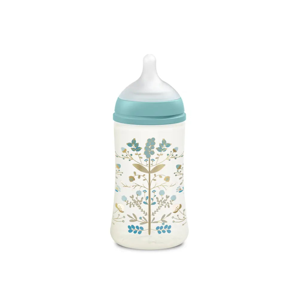 Suavinex Biberon SX Pro Débit Moyen Édition Or Bleu - 270ml