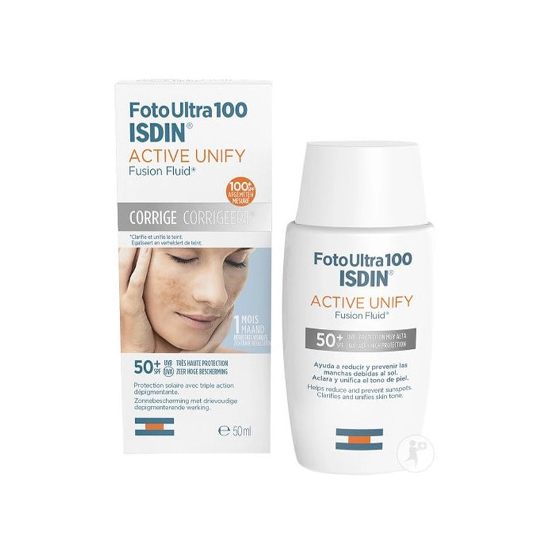 ISDIN Foto ultra activo unificar Transparente spf50+ 50ml