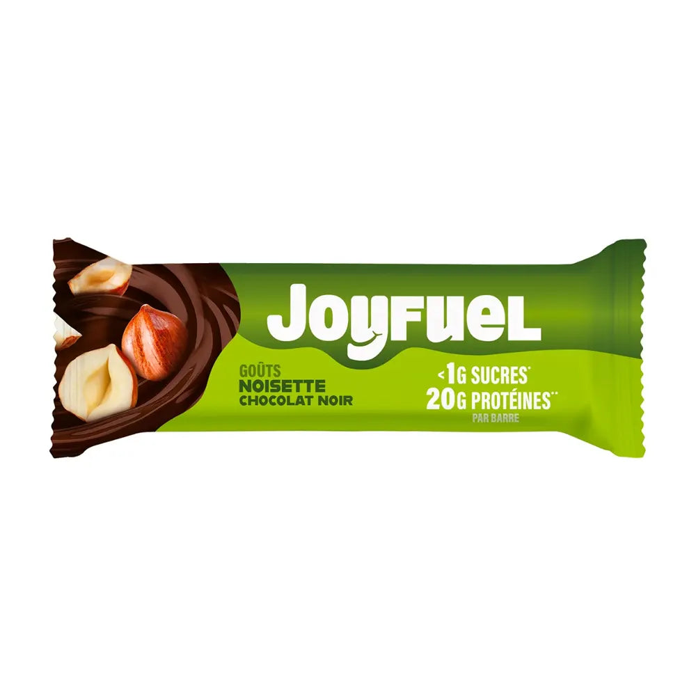 Joyfuel Barre Protéine Noisette Chocolat Noir - 55g