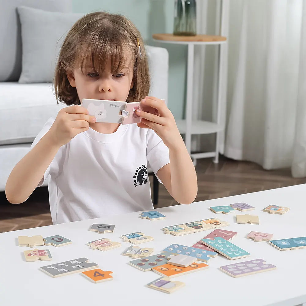 Viga Toys PolarB Puzzle de Chiffres 18M+