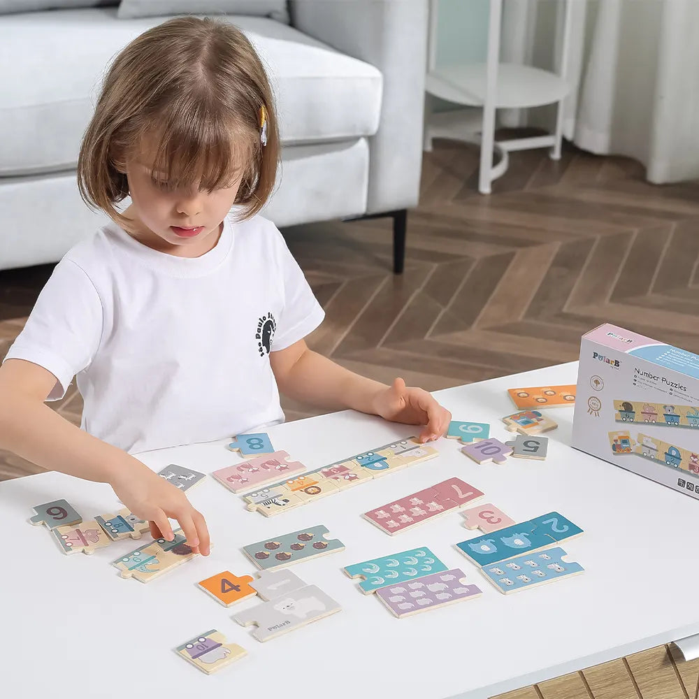 Viga Toys PolarB Puzzle de Chiffres 18M+