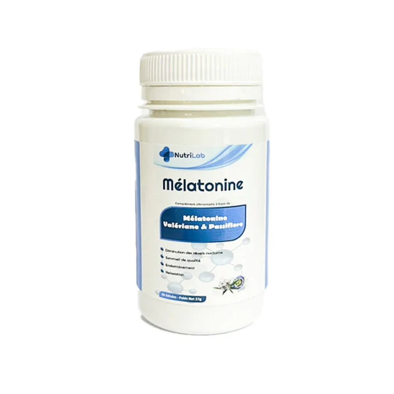 Nutrilab Mélatonine - 60 Gélules