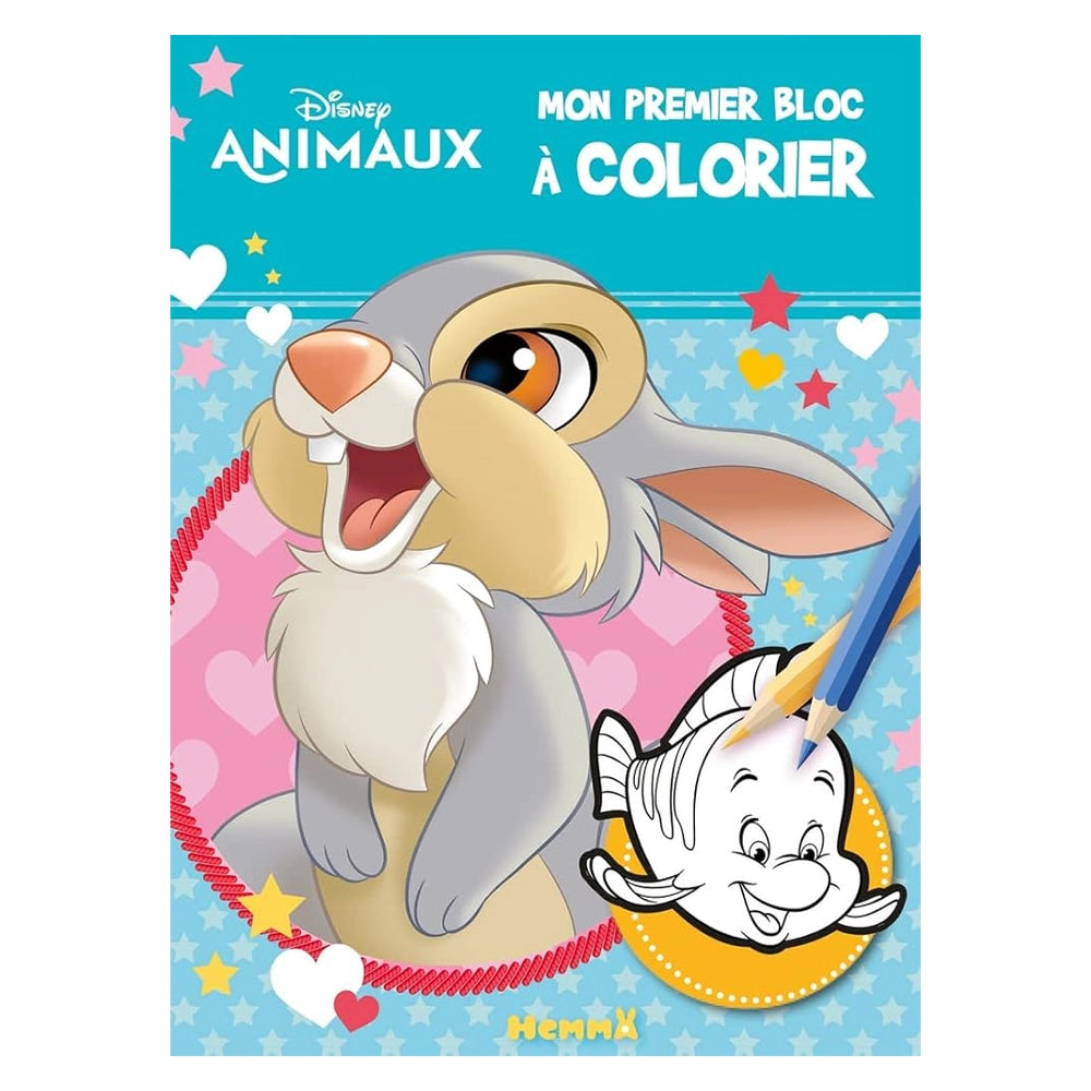 Mon Premier Bloc à Colorier Disney Animaux