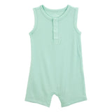 Barboteuse Côtelée PurelySoft Bébé Carter's - Menthe