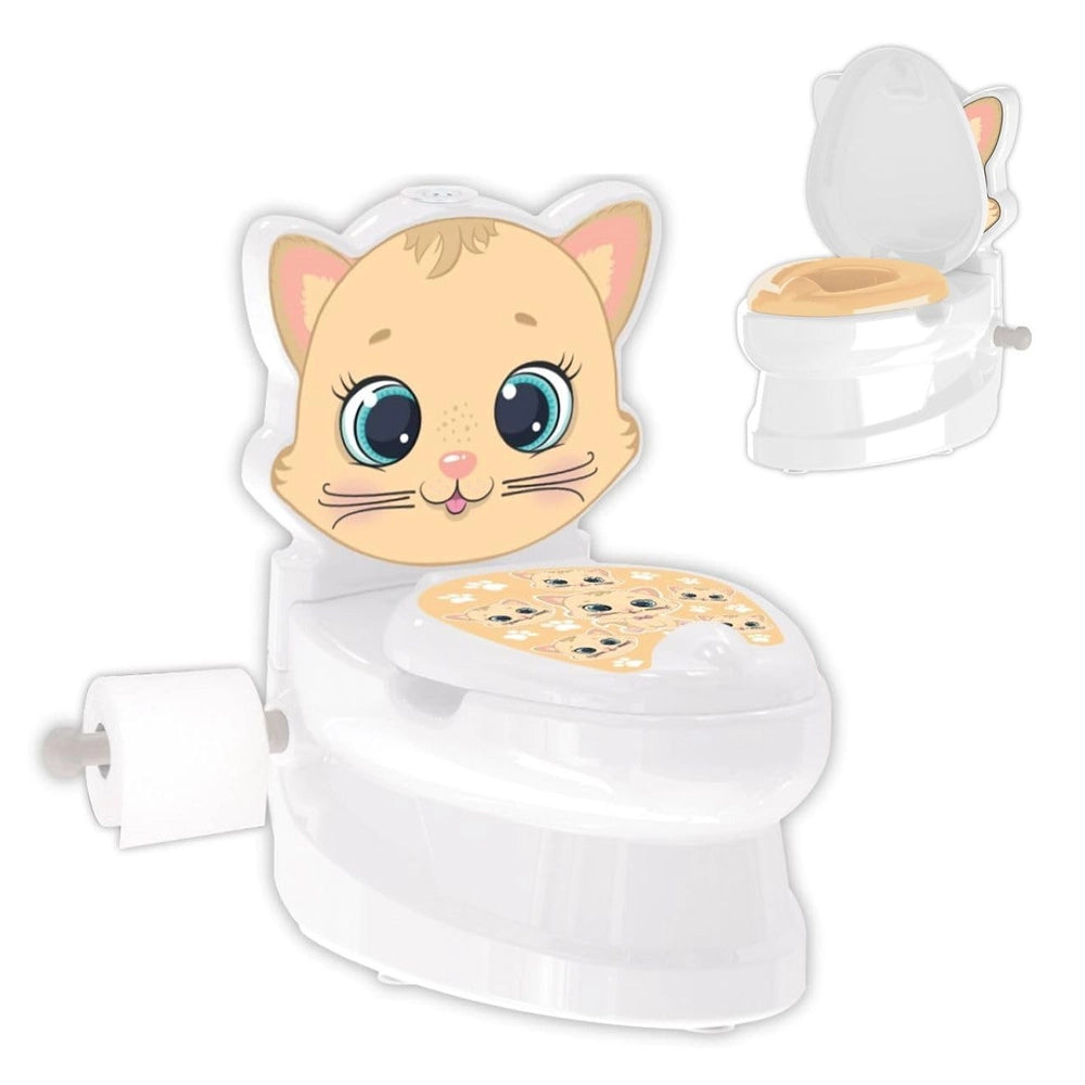 Pilsan Siège de Toilette Éducatif pour Bébé 18M+ - Chat