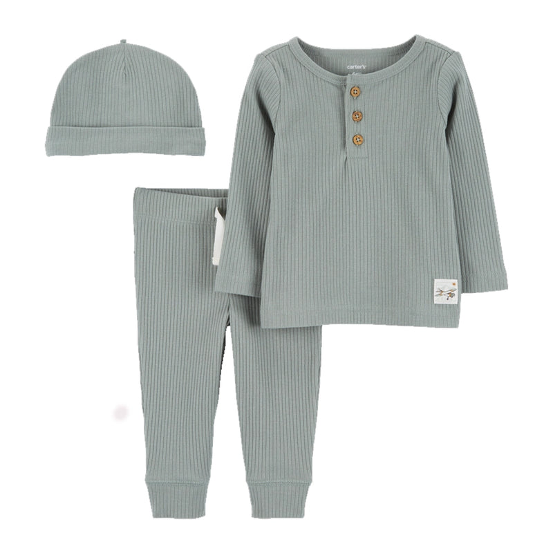 Carter's 3-Piece Thermal Set - Green