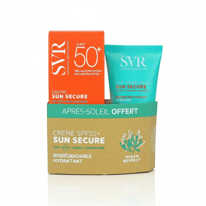 SVR Duo Pack Sun Secure - Crème SPF 50 + Lait Après-Soleil 50 ml