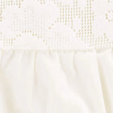 Ensemble de 3 Pièces en Dentelle Carter's - Ivoire