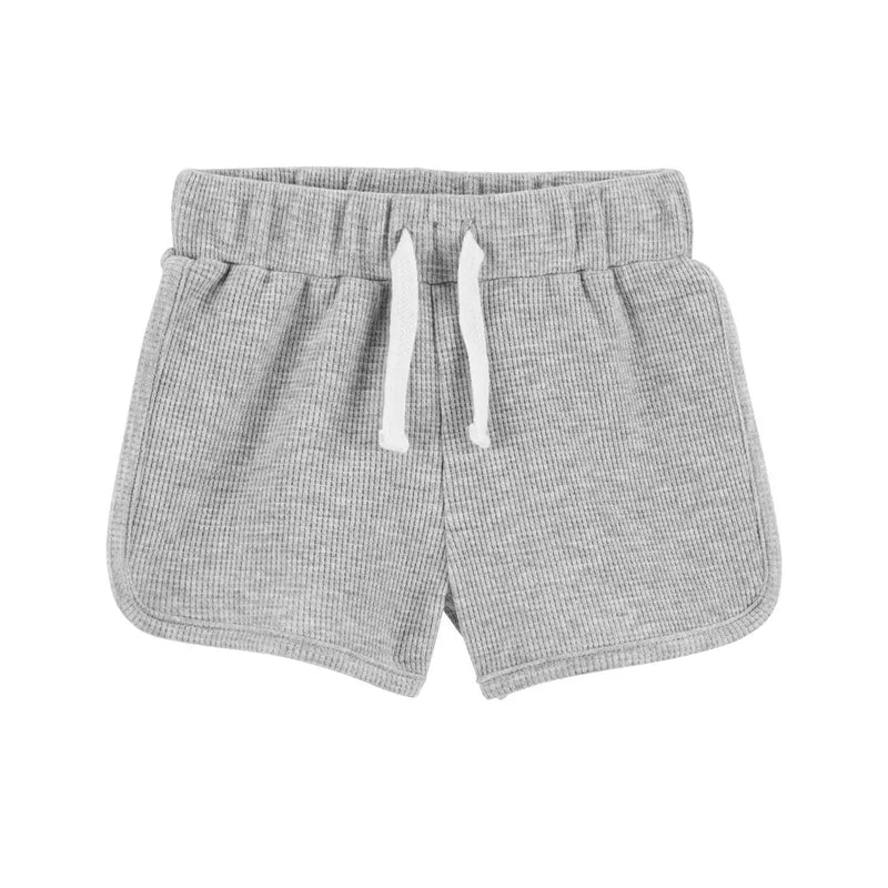 Carter's Knit Pull-On Shorts - Gray