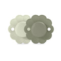 Suavinex Pack de 2 Sucettes Physiologique 6-18M - Aqua & Green