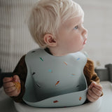 Mushie Bavoir Bébé en Silicone - Voitures Rétro