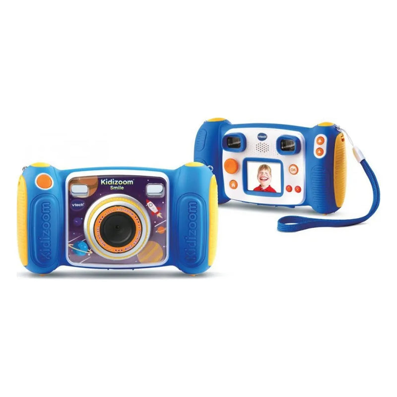 Vtech Appareil à Photo Kidizoom Smile 3-10A - Bleu