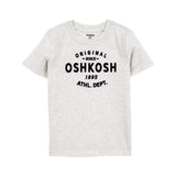 T-shirt à Graphique avec Logo OshKosh Garçon - Blanc