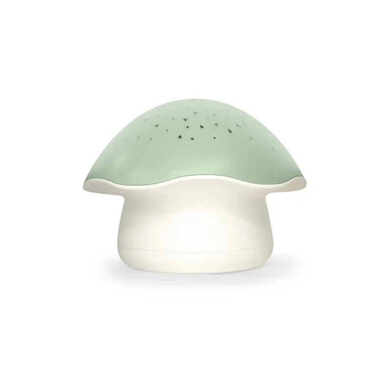 Proyector de estrellas con batería Angelcare - Verde hongo