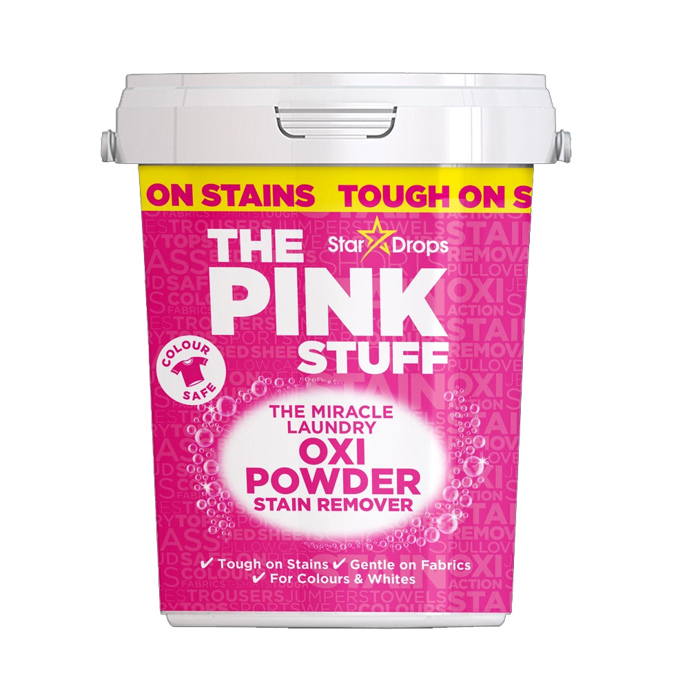 The Pink Stuff The Miracle Laundry Oxi Powder Stain Remover for Colors - 1Kg