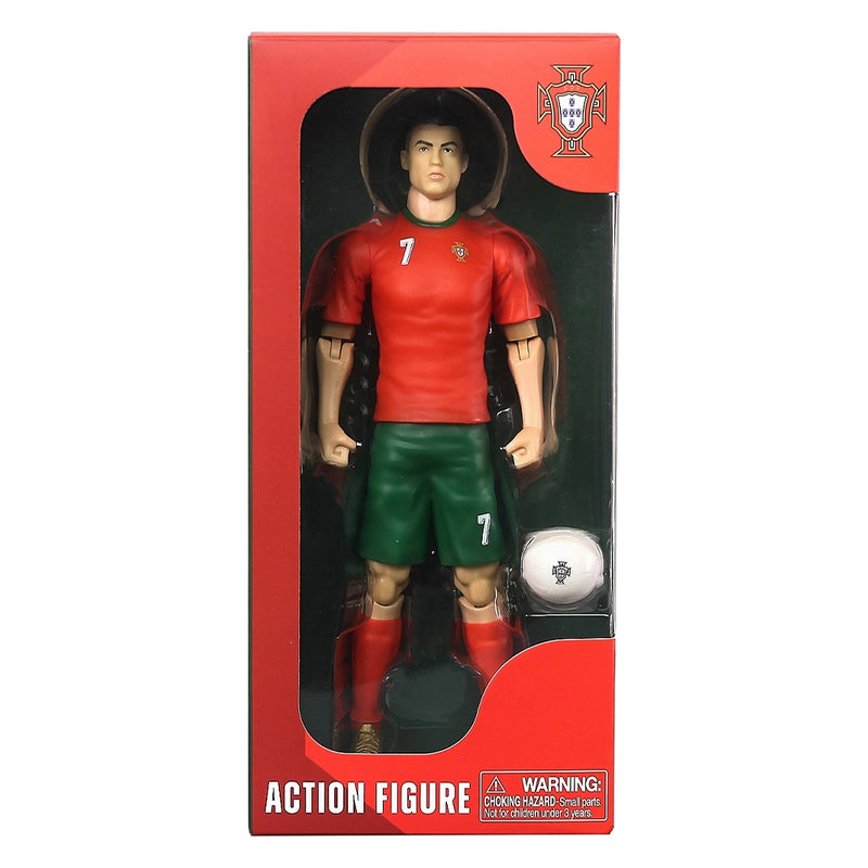 Figurine de Joueurs de Foot 20cm - Cristiano Ronaldo (CR7) - Équipe Portugal