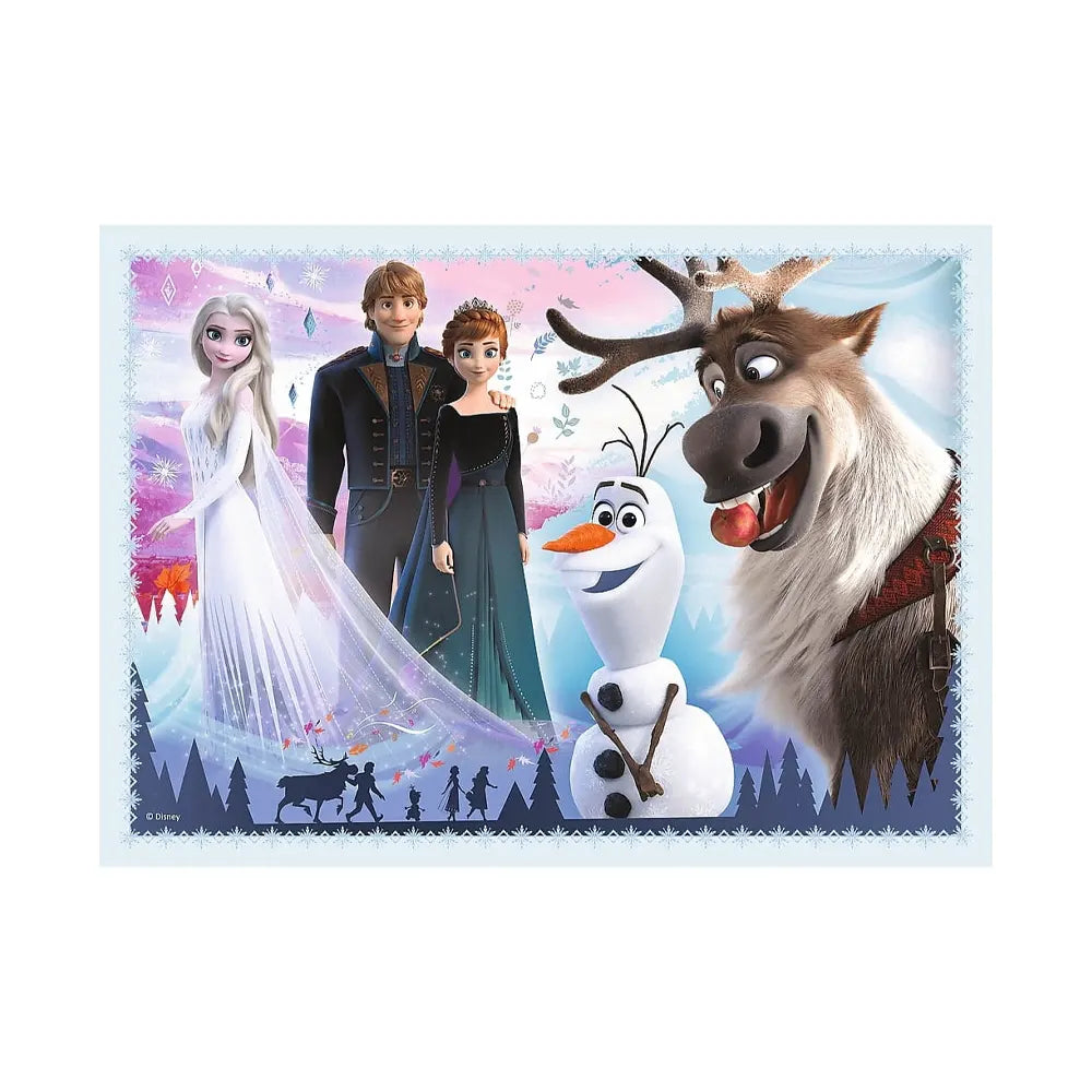 Trefl Puzzle 4en1 La Reine des Neiges II - 4A+