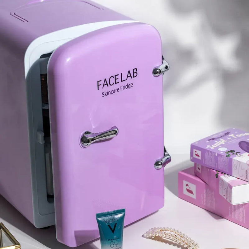 Facelab x Caudalie Skincare Fridge Lilac + Cadeaux!