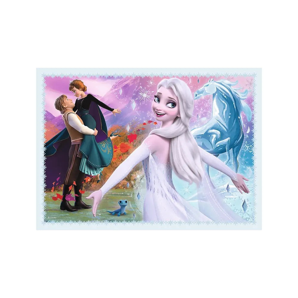 Trefl Puzzle 4en1 La Reine des Neiges II - 4A+