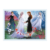 Trefl Puzzle 4en1 La Reine des Neiges II - 4A+