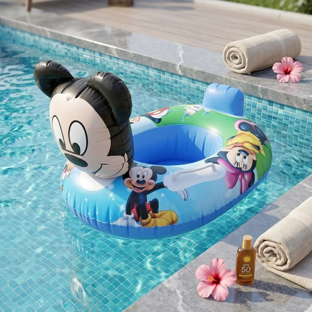 Bouée Siège Bébé Tête 3D - Mickey Mouse