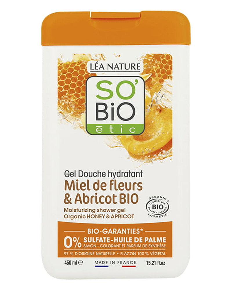 So Bio Gel Douche Miel Abricot - 450ml