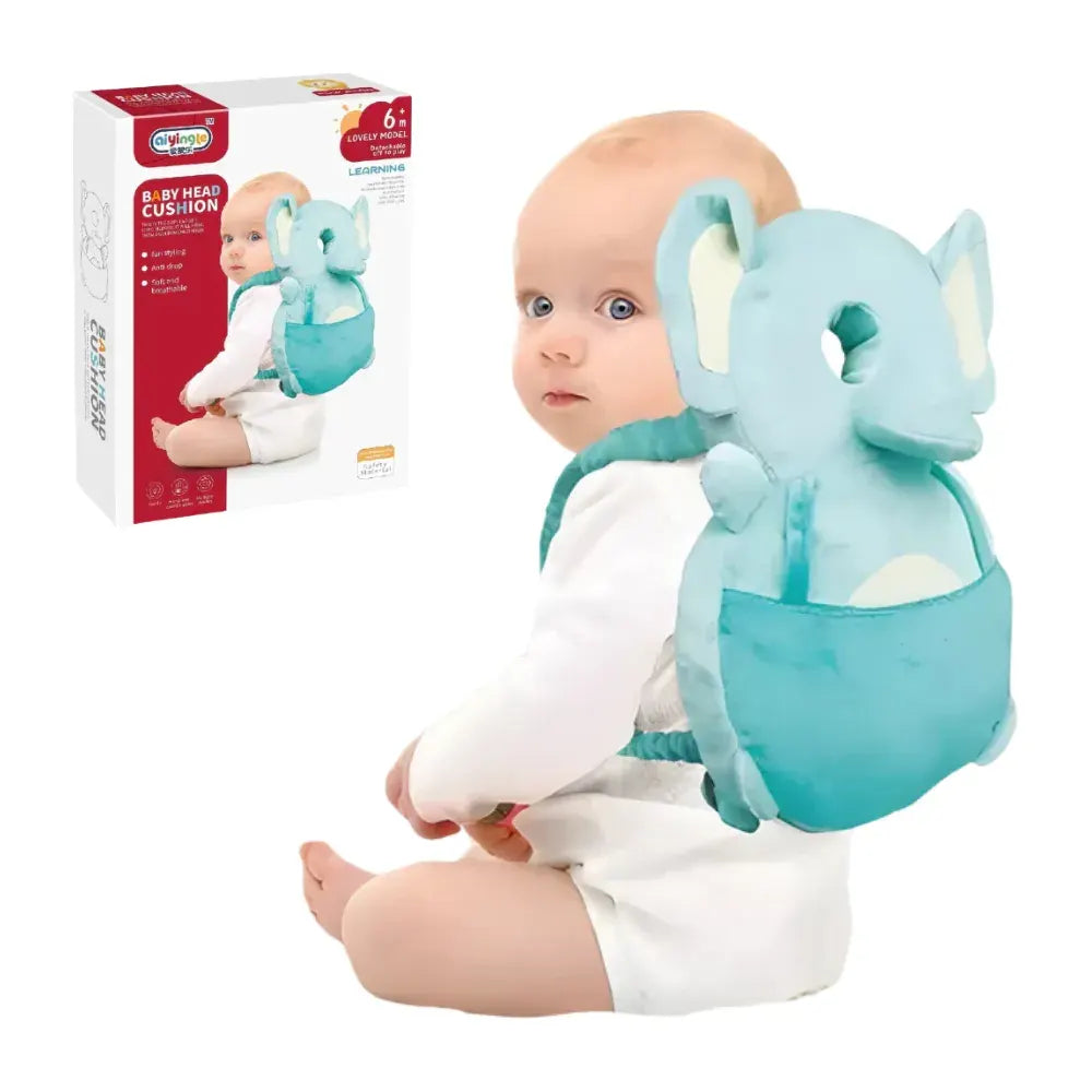 Sac à Dos de Protection pour la Tête de Bébé – Bleu Clair