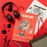 Canson Bloc XSmart Sketch & Notes 50 Feuilles A4 - 90 g/m²